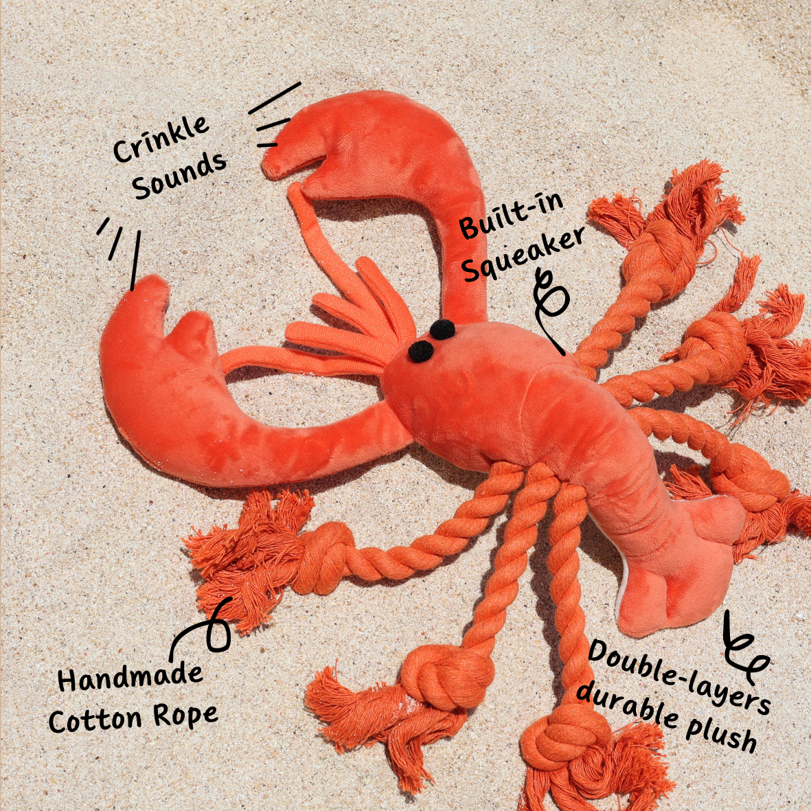 Snuffle Toy - Lobster