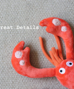 lobster dog toy