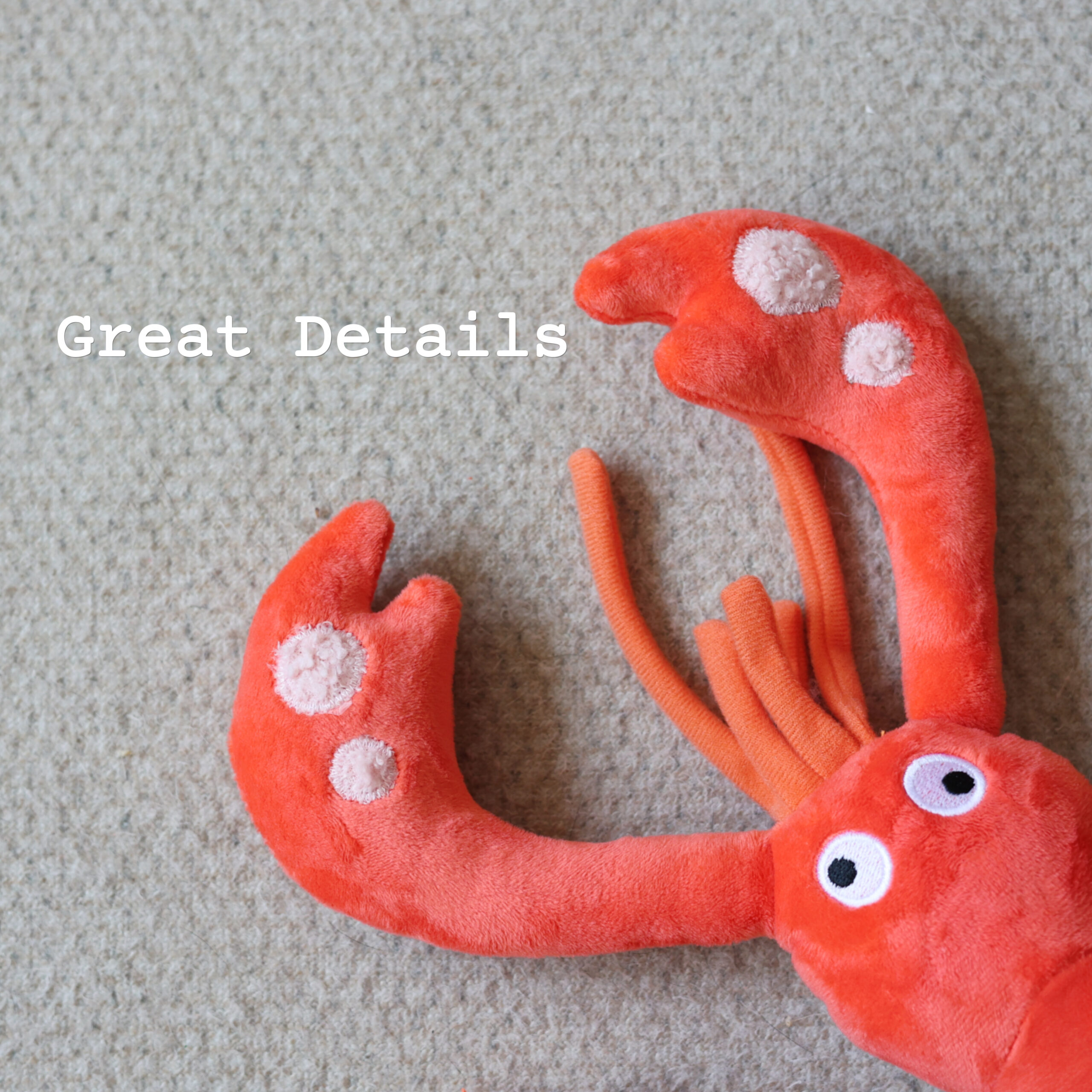 lobster dog toy